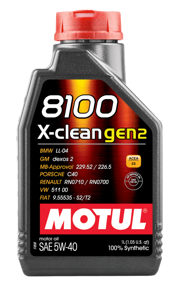 MOTUL 8100 X-CLEAN GEN2 5W-40