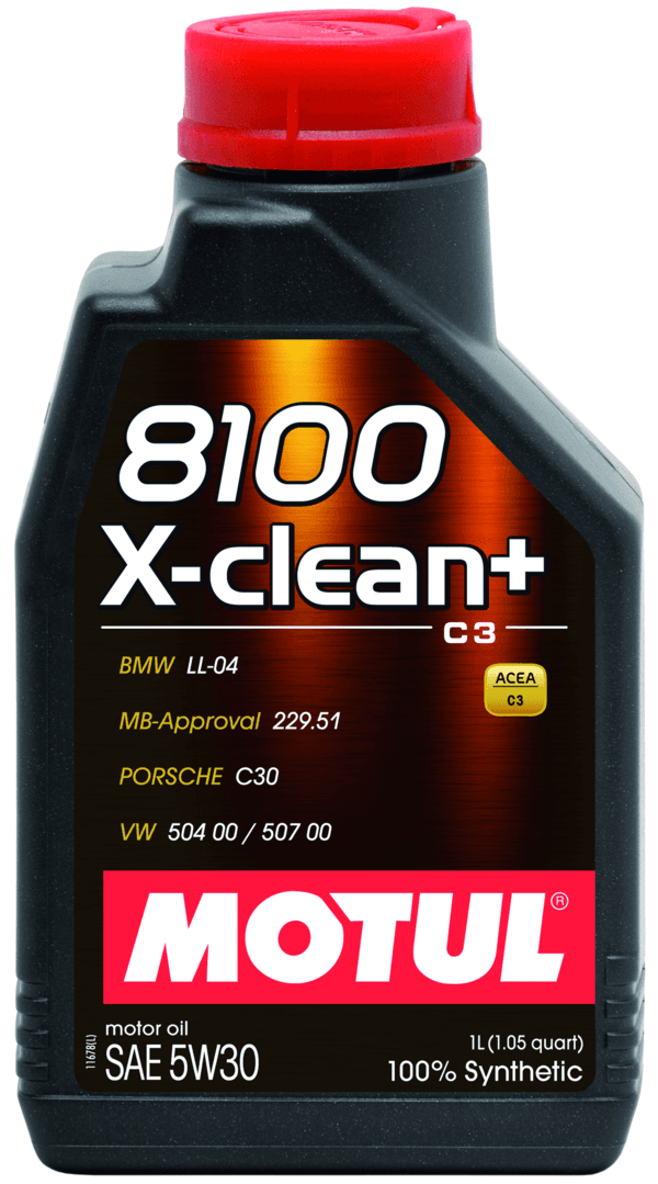 MOTUL 8100 X-CLEAN+ 5W-30