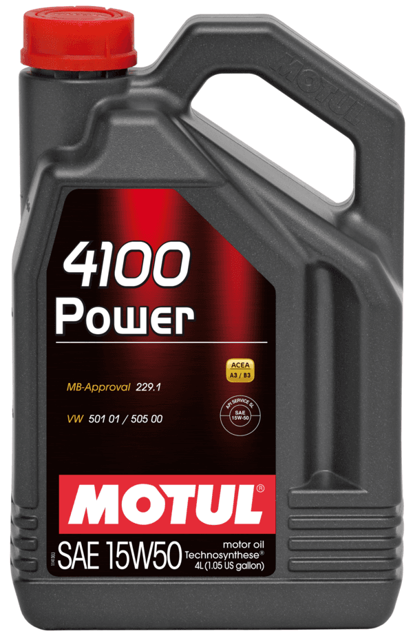 MOTUL 4100 POWER 15W-50 - SKU 102449