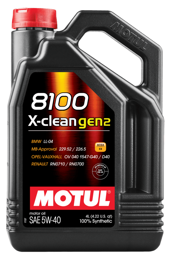 MOTUL 8100 X-CLEAN GEN2 5W-40