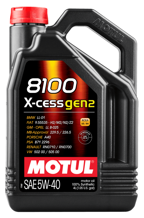 MOTUL 8100 X-CESS GEN2 5W-40