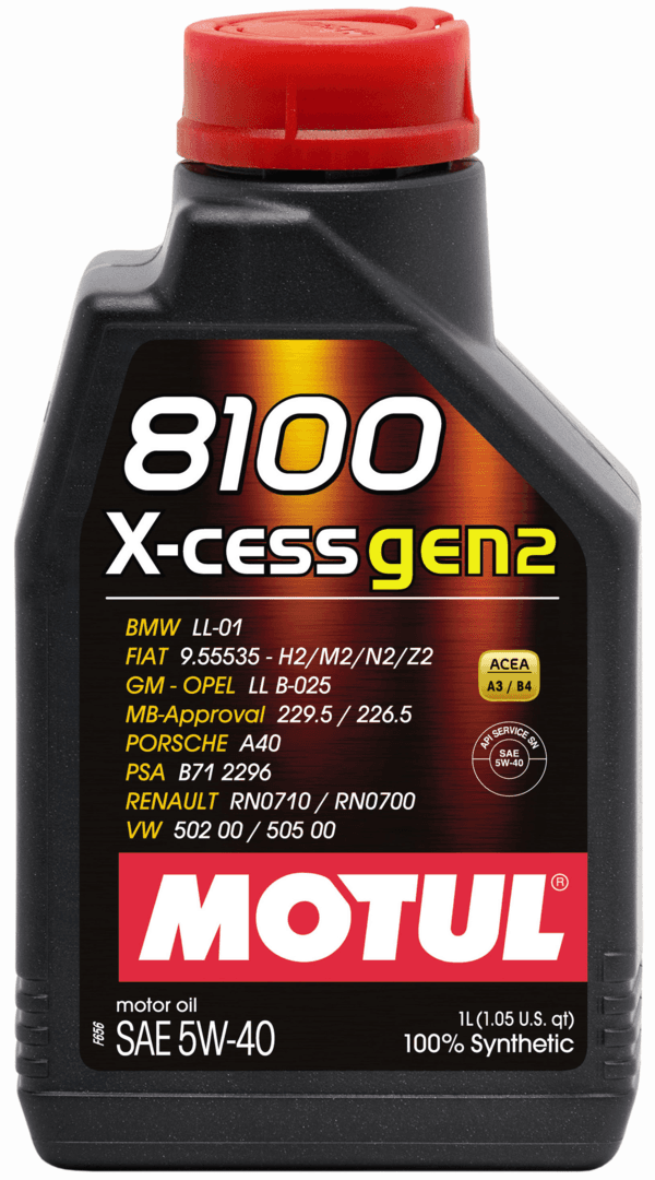 MOTUL 8100 X-CESS GEN2 5W-40