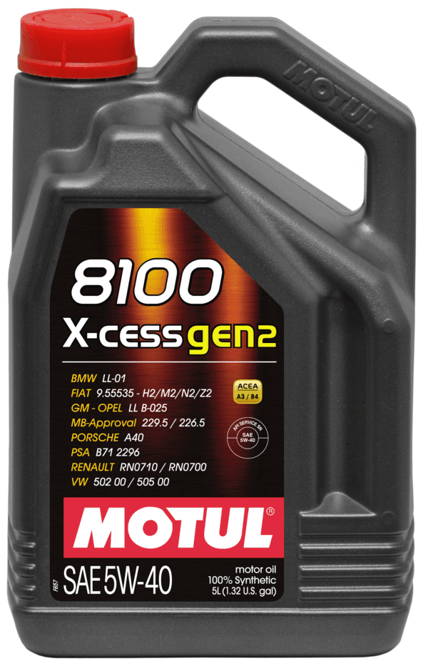 MOTUL 8100 X-CESS GEN2 5W-40