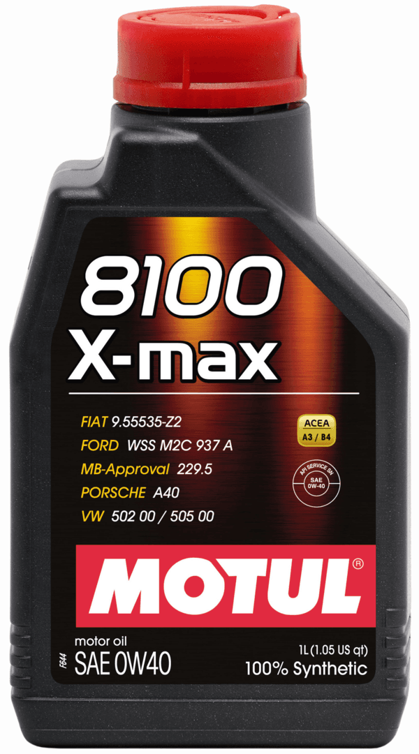 MOTUL 8100 X-MAX 0W-40 - SKU 105714